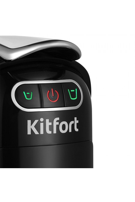 Кофеварка Kitfort КТ-7508 (серебристый/черный) 3