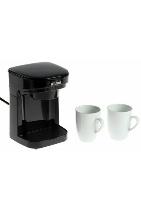 Кофеварка Kitfort КТ-764 (черный) 