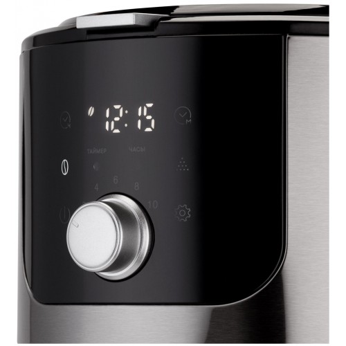 Кофеварка Kitfort КТ-782 (серебристый/черный) 9