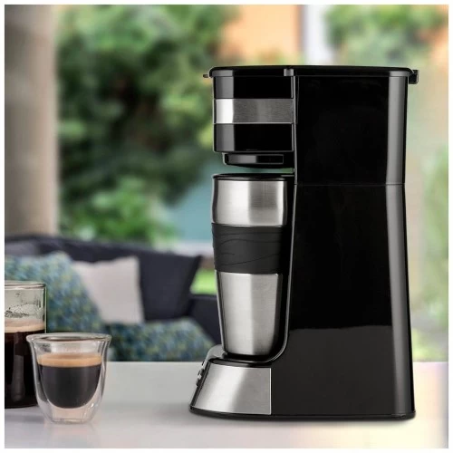 Кофеварка Kitfort КТ-795 (черный/серебристый) 5