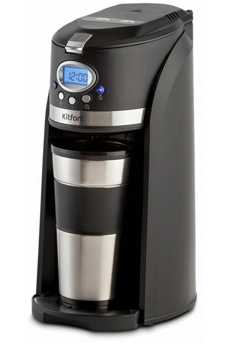 Кофеварка Kitfort КТ-797 (черный) 