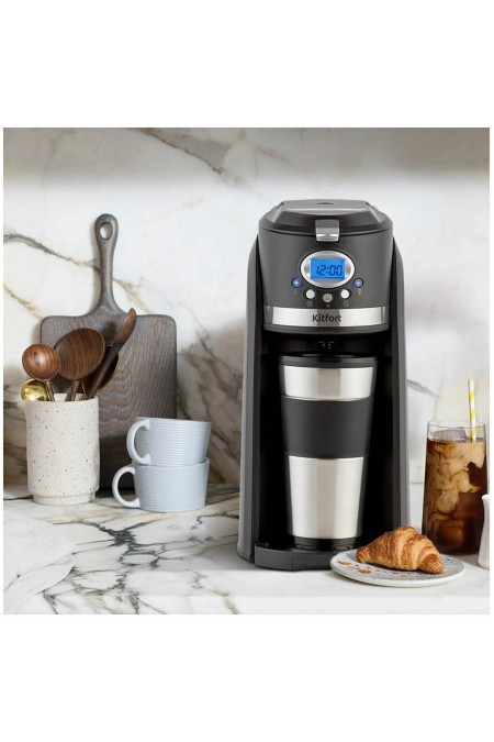 Кофеварка Kitfort КТ-797 (черный) 1