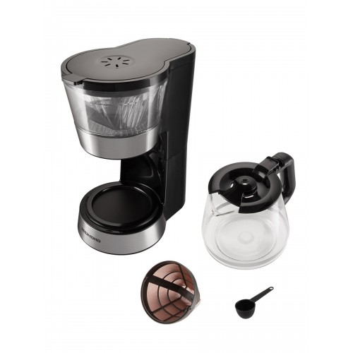 Кофеварка Redmond CM700 (серебристый/черный) 6