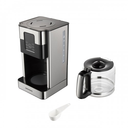 Кофеварка Redmond CM704 (серебристый/черный) 8