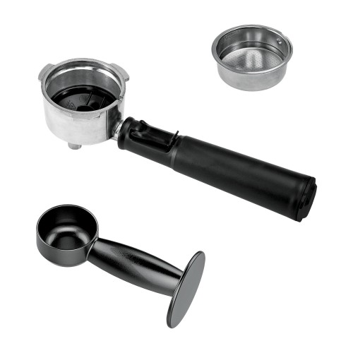 Кофеварка рожковая BBK BCM1500 (черный/нержавеющая сталь) 