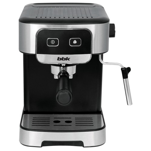 Кофеварка рожковая BBK BCM1500 (черный/нержавеющая сталь) 1