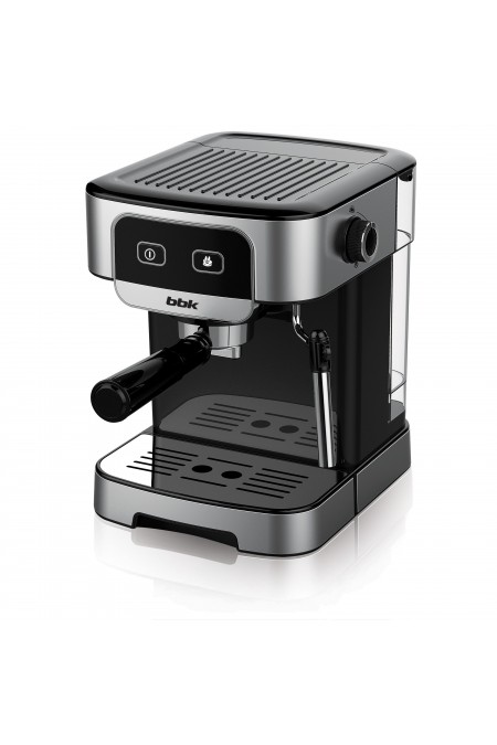 Кофеварка рожковая BBK BCM1500 (черный/нержавеющая сталь) 3
