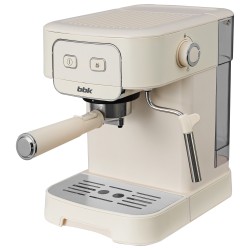 Кофеварка рожковая BBK BCM1504 (слоновая кость)