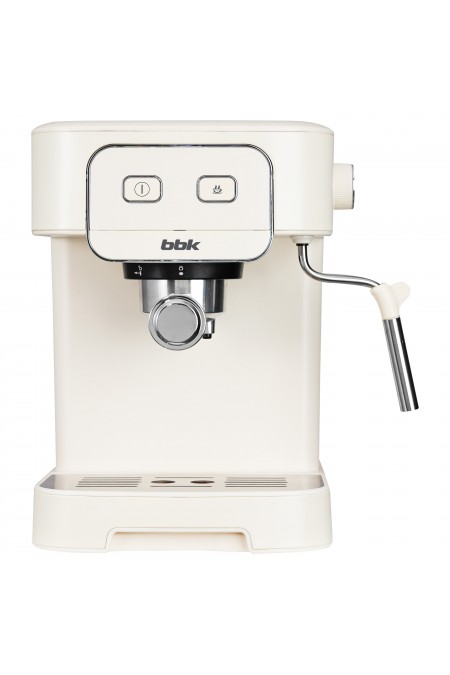 Кофеварка рожковая BBK BCM1504 (слоновая кость) 1