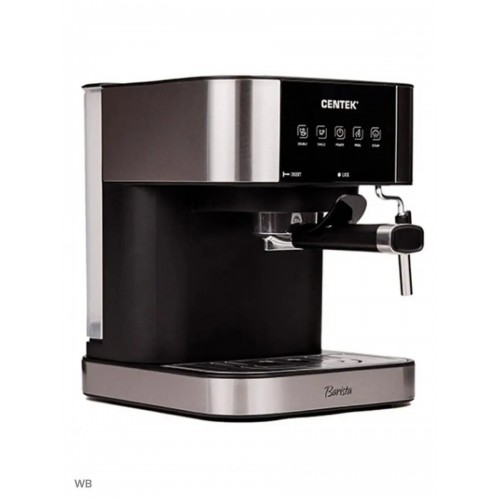 Кофеварка рожковая CENTEK CT-1164 (черный/серебристый) 9