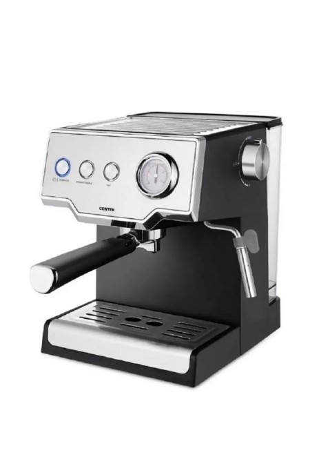 Кофеварка рожковая CENTEK CT-1167 (черный/серебристый) 