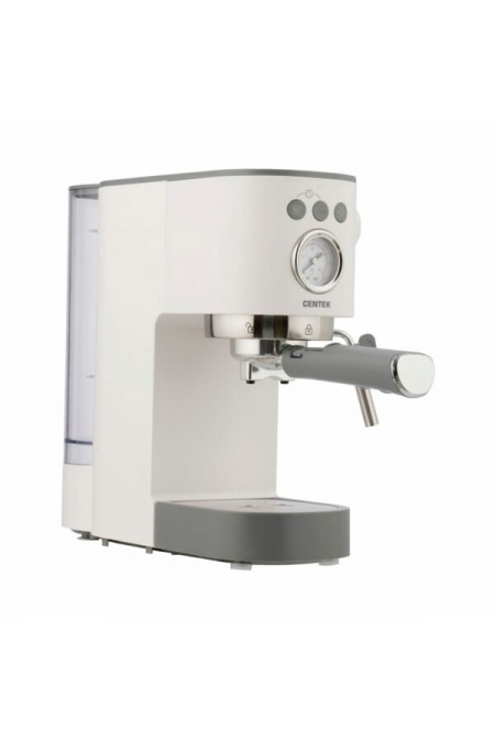 Кофеварка рожковая CENTEK CT-1168 (белый/серый) 2