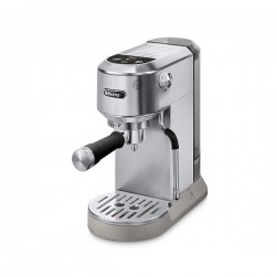 Кофеварка рожковая DeLonghi Dedica Duo EC890. M (серебристый)