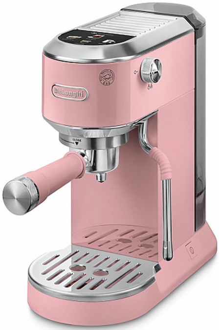 Кофеварка рожковая DeLonghi Dedica Duo EC890. PK (розовый) 