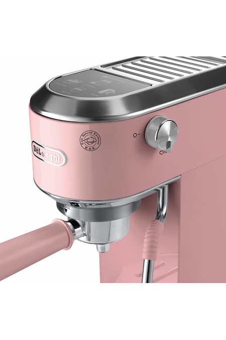 Кофеварка рожковая DeLonghi Dedica Duo EC890. PK (розовый) 3