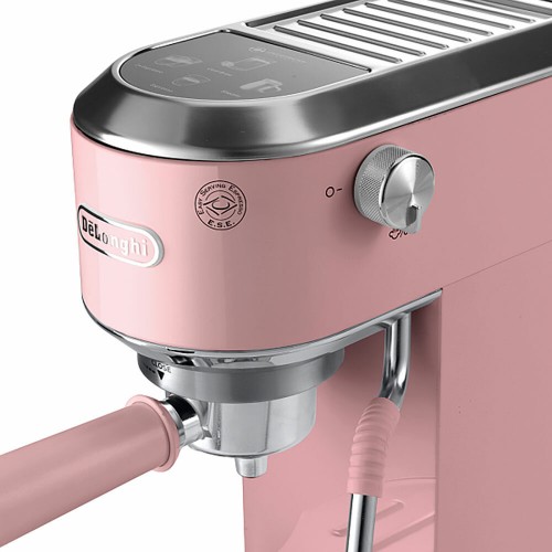 Кофеварка рожковая DeLonghi Dedica Duo EC890. PK (розовый) 3