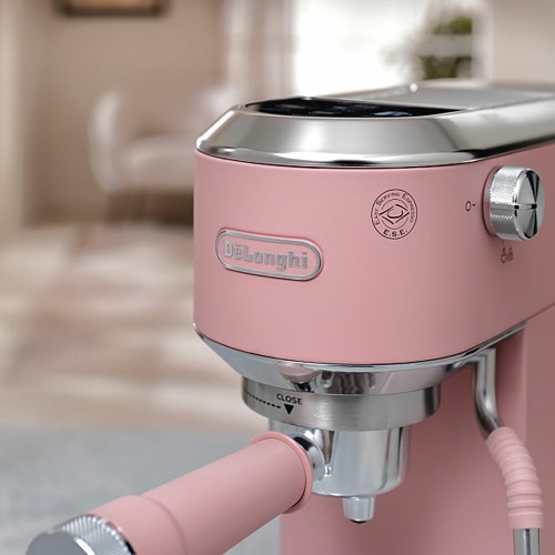 Кофеварка рожковая DeLonghi Dedica Duo EC890. PK (розовый) 7