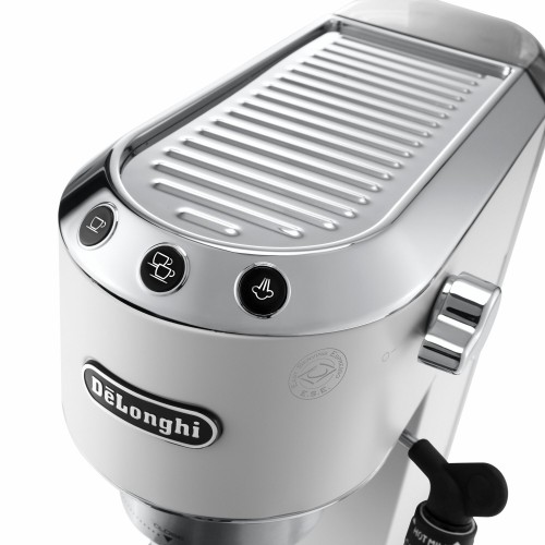 Кофеварка рожковая DeLonghi Dedica EC 685. W (белый) 2