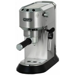 Кофеварка рожковая DeLonghi Dedica EC685. M (серебристый/черный)