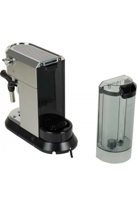 Кофеварка рожковая DeLonghi Dedica EC685. M (серебристый/черный) 5
