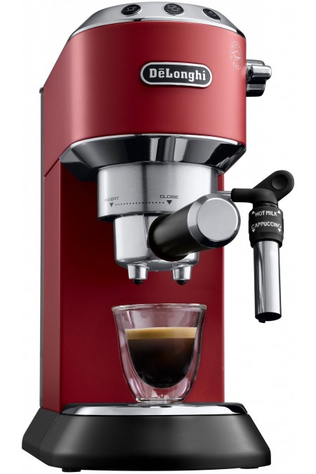 Кофеварка рожковая DeLonghi Dedica EC685. R (красный) 1