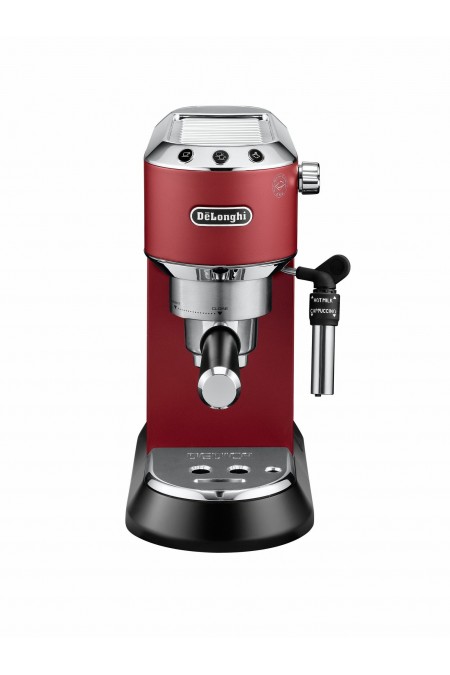 Кофеварка рожковая DeLonghi Dedica EC685. R (красный) 6