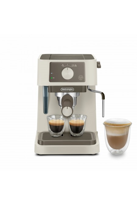 Кофеварка рожковая DeLonghi EC235. CR Stilosa (бежевый) 