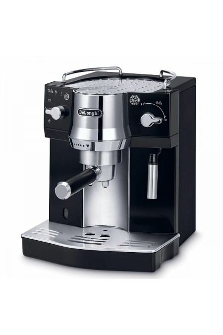 Кофеварка рожковая DeLonghi EC820. B (черный/серебристый) 1