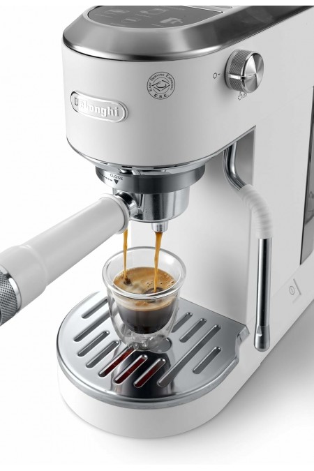 Кофеварка рожковая DeLonghi EC890. WI (белый) 4