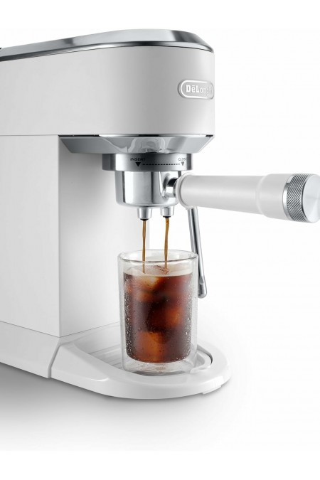 Кофеварка рожковая DeLonghi EC890. WI (белый) 5