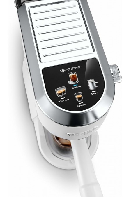 Кофеварка рожковая DeLonghi EC890. WI (белый) 6