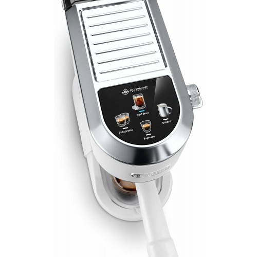 Кофеварка рожковая DeLonghi EC890. WI (белый) 6