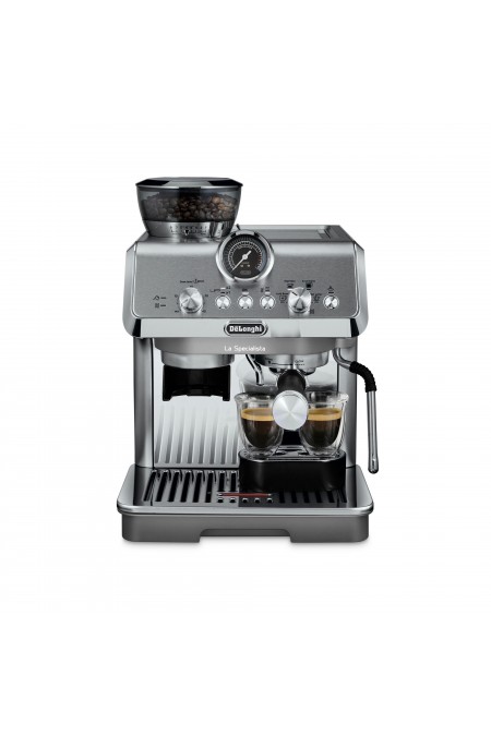 Кофеварка рожковая DeLonghi EC9255. M (серебристый) 