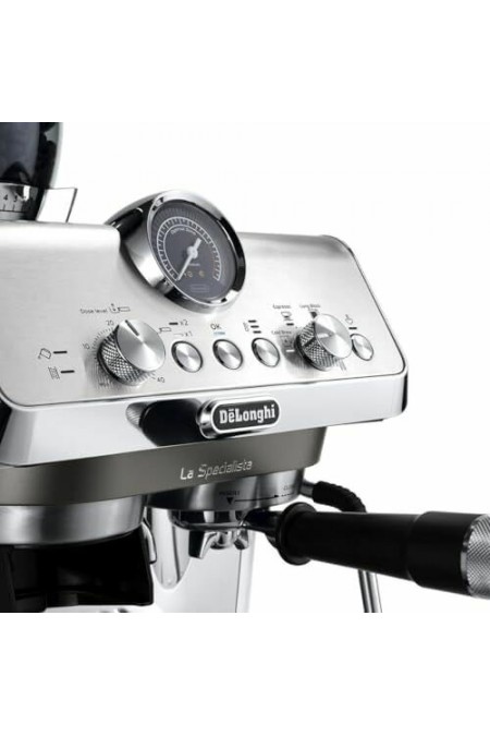 Кофеварка рожковая DeLonghi EC9255. M (серебристый) 3