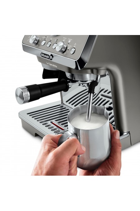 Кофеварка рожковая DeLonghi EC9255. T (титан) 4