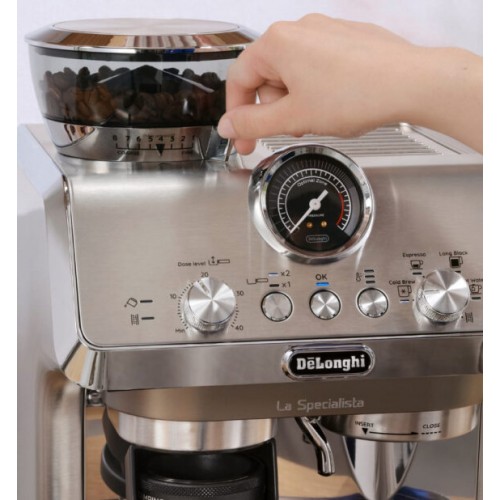 Кофеварка рожковая DeLonghi EC9255. T (титан) 6