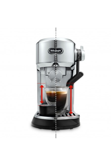 Кофеварка рожковая DeLonghi EC950. M (серебристый) 1