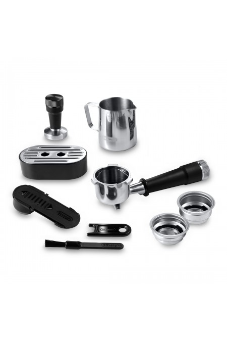 Кофеварка рожковая DeLonghi EC950. M (серебристый) 4