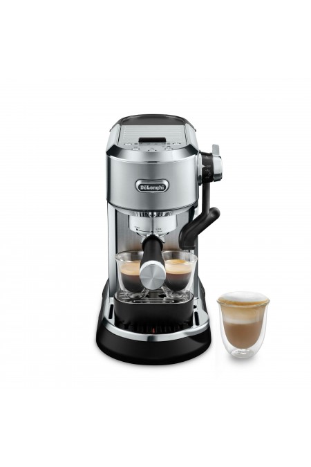 Кофеварка рожковая DeLonghi EC950. M (серебристый) 5