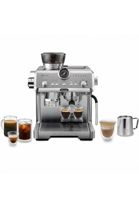 Кофеварка рожковая DeLonghi EC9555. M La Specialista Opera (серебристый) 1