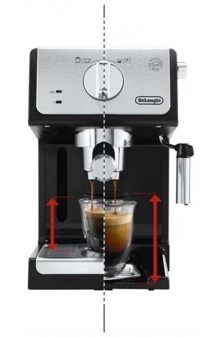 Кофеварка рожковая DeLonghi ECP 33.21. BK (черный) 3