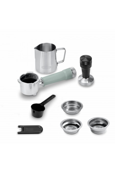 Кофеварка рожковая DeLonghii Dedica Duo EC890. GR (зеленый) 5