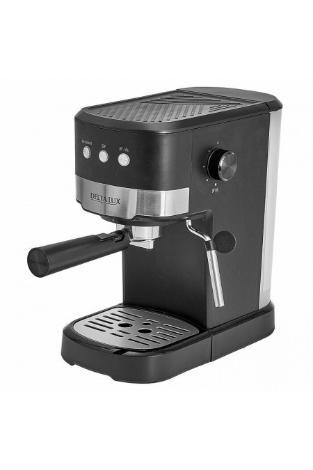 Кофеварка рожковая Delta LUX DE-2005 (черный) 