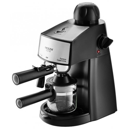 Кофеварка рожковая Delta Lux DL-8151К (черный) 