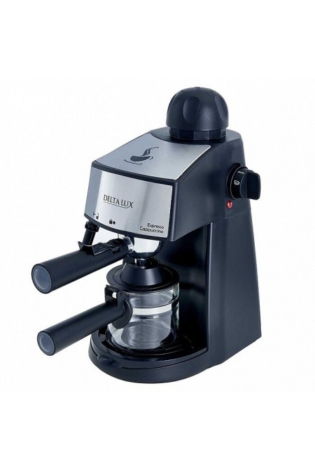 Кофеварка рожковая Delta Lux DL-8151К (черный) 