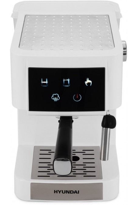 Кофеварка рожковая Hyundai HEM-3203 (белый/серебристый) 2