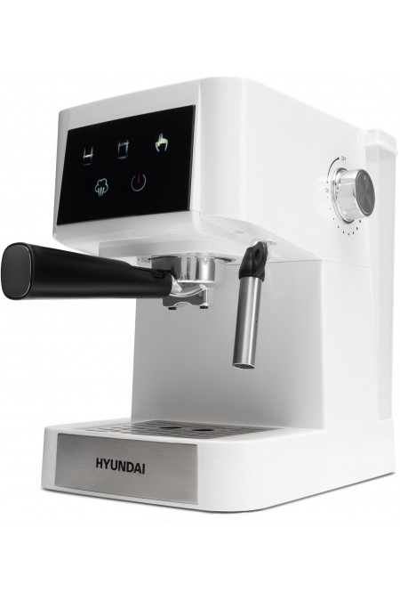 Кофеварка рожковая Hyundai HEM-3203 (белый/серебристый) 3