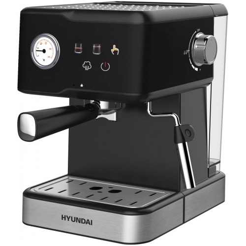 Кофеварка рожковая Hyundai HEM-4204 (черный) 