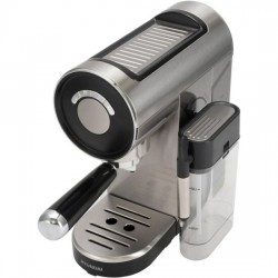 Кофеварка рожковая Hyundai HEM-4305 (серебристый/черный)