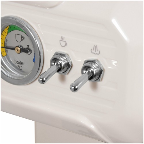 Кофеварка рожковая Hyundai HEM-5300 (бежевый/серебристый) 2